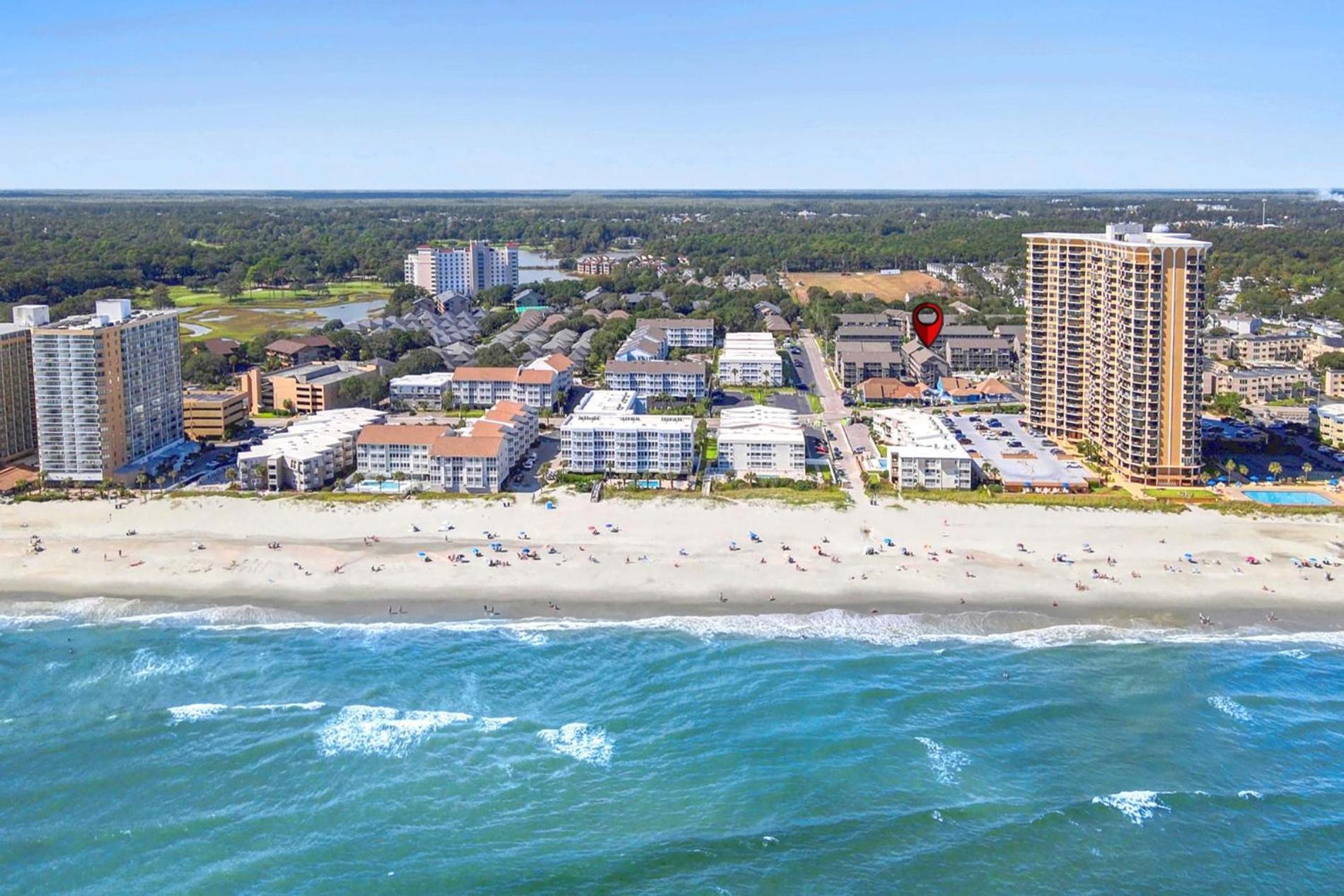 Two Bedroom Steps From The Beach! Shore Dr! 默特尔比奇 外观 照片